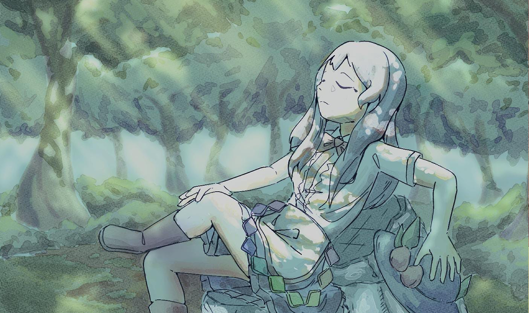 Artwork featuring Tenshi character